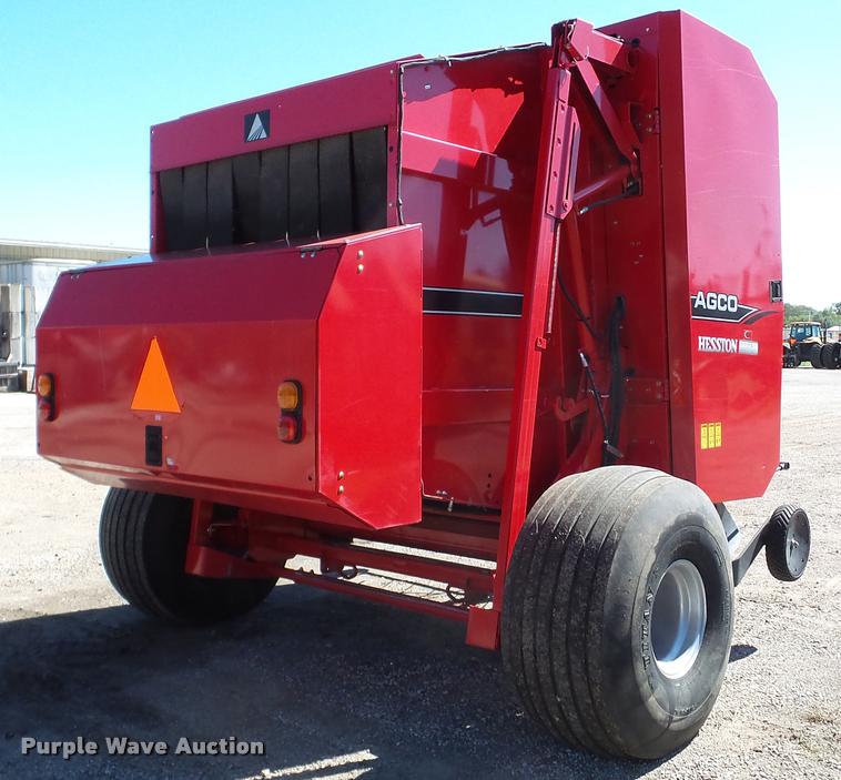 image for item DA2911 2010 AGCO Hesston 2856A round baler