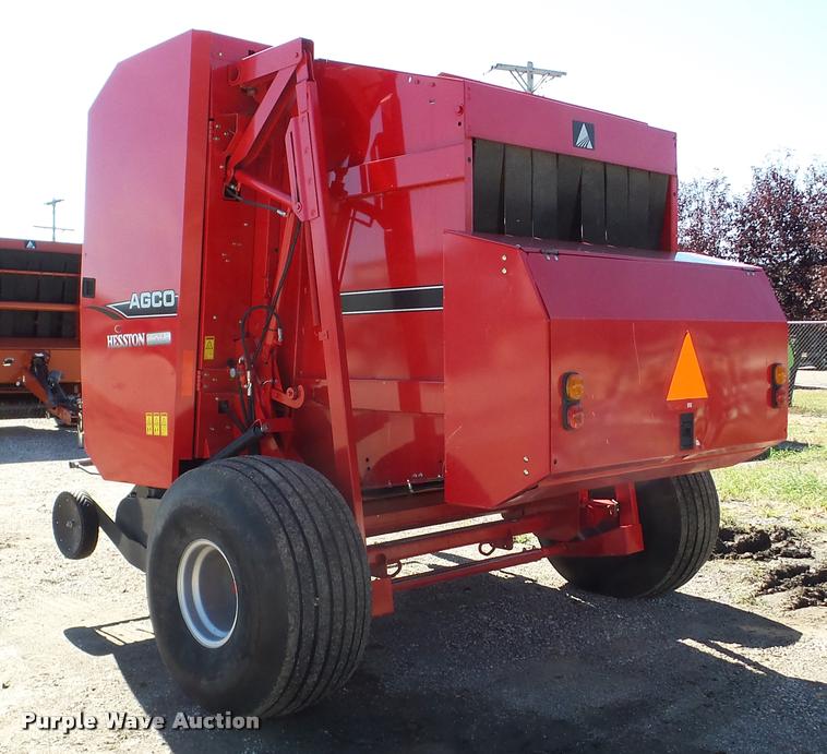 image for item DA2911 2010 AGCO Hesston 2856A round baler