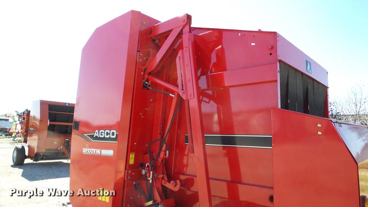 image for item DA2911 2010 AGCO Hesston 2856A round baler