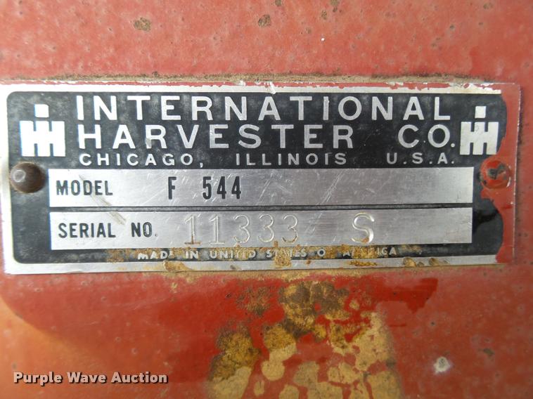 image for item DA4517 International 544 tractor