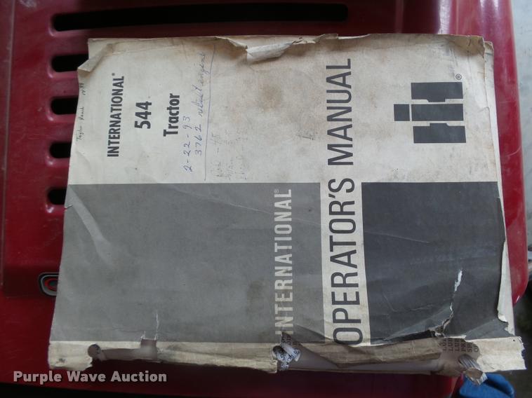 image for item DA4517 International 544 tractor