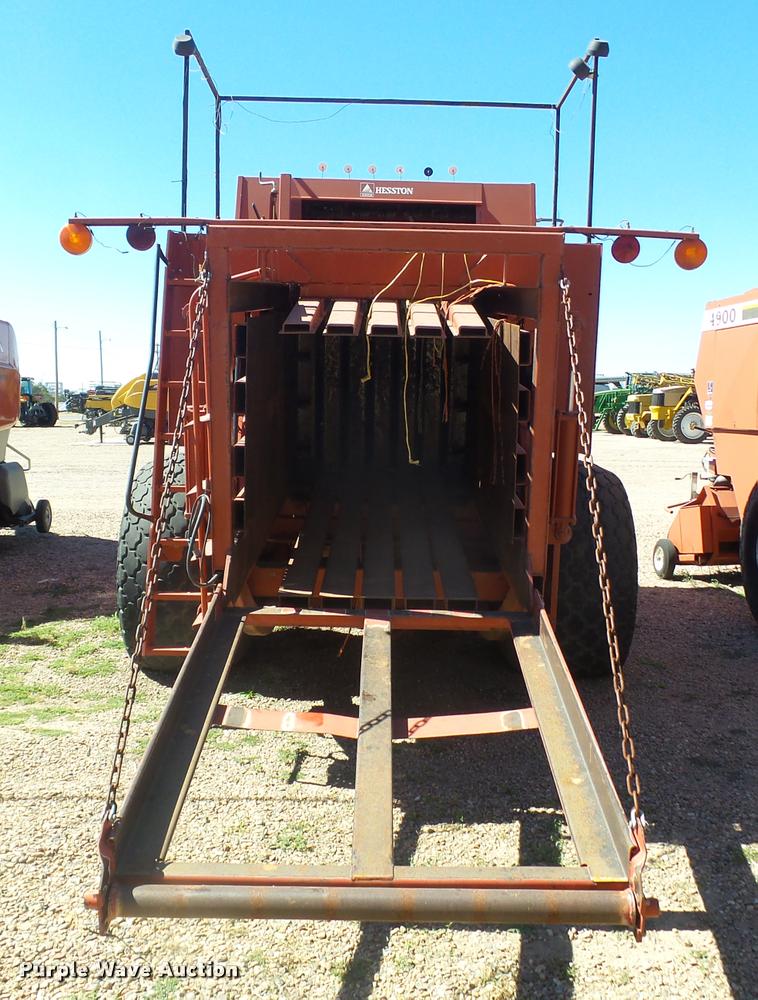 image for item DA4612 2000 AGCO Hesston 4910 large square baler