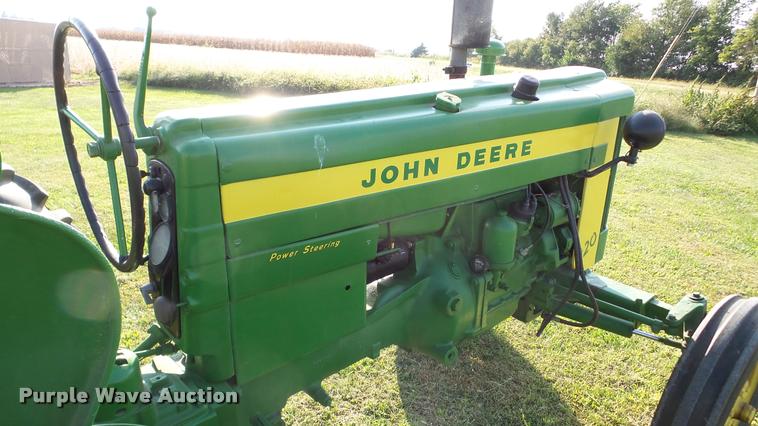 image for item DA8863 John Deere 420 tractor