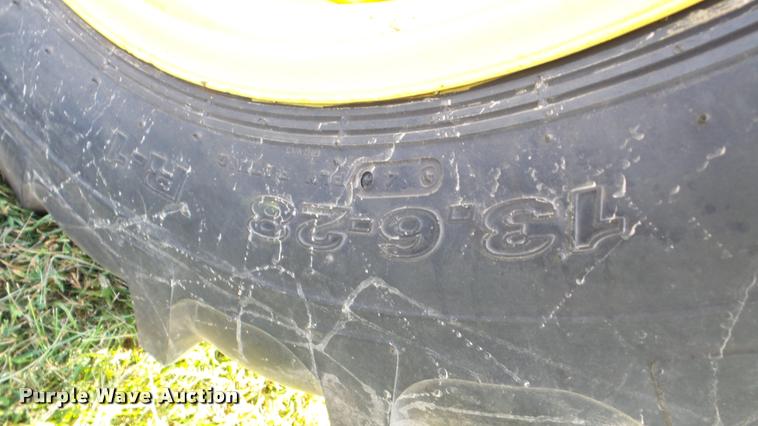 image for item DA8863 John Deere 420 tractor