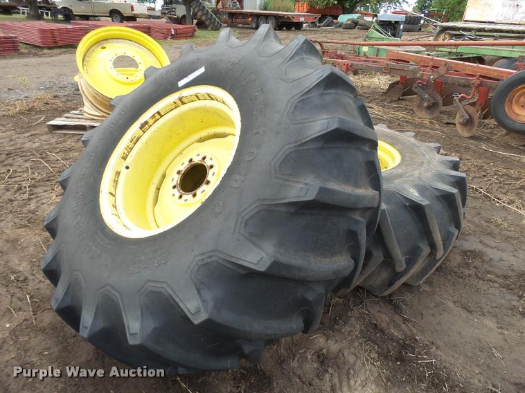 Firestone 23.126 dual tractor tire in Mt. Hope, KS Item DA9870 sold