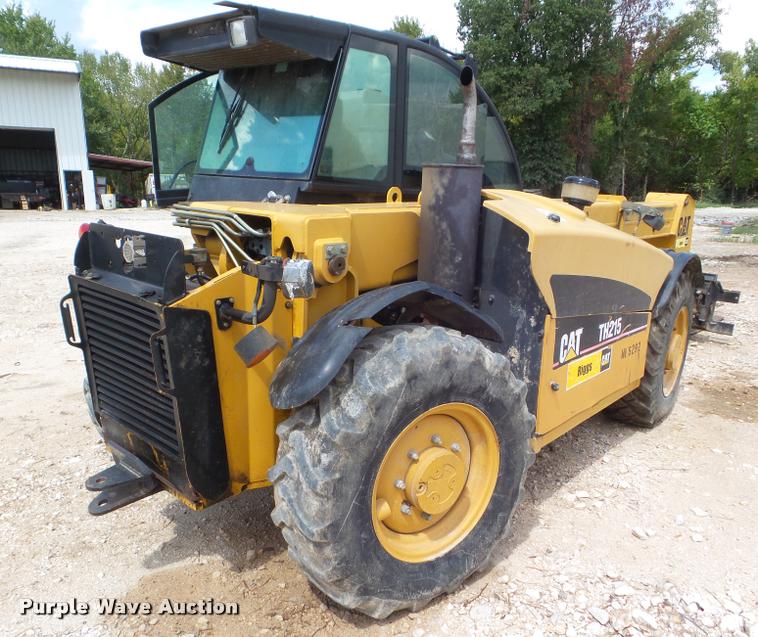 image for item DB3551 2007 Caterpillar TH215 telehandler
