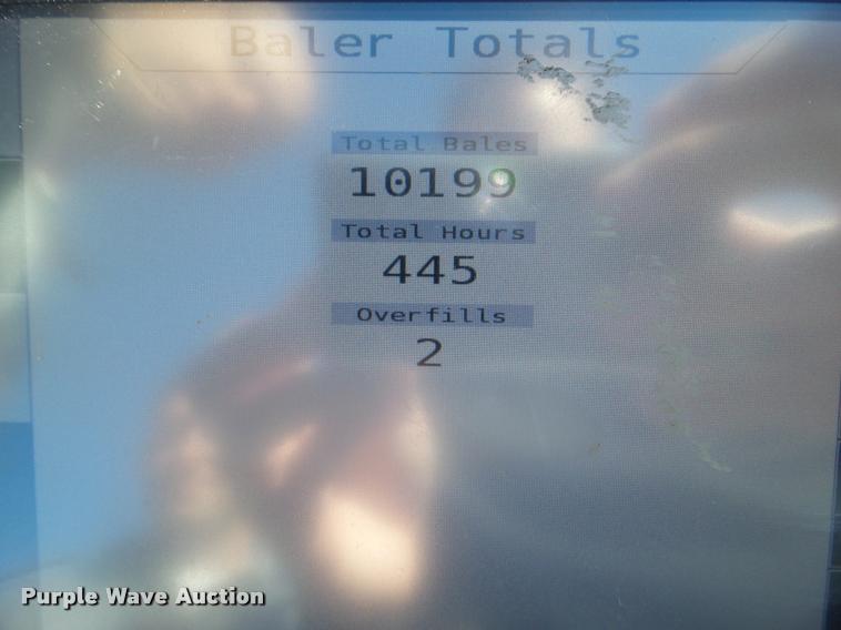 image for item G9554 2014 Vermeer 605 Super M Cornstalk Special round baler
