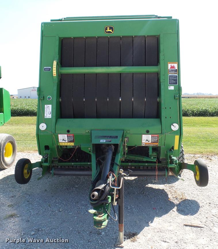 image for item J4759 2009 John Deere 568  Mega Wide Plus round baler