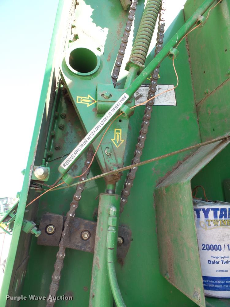 image for item J4759 2009 John Deere 568  Mega Wide Plus round baler
