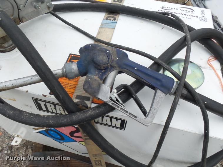 Tradesman steel fuel tank in Billings, OK Item K3006 sold Purple Wave