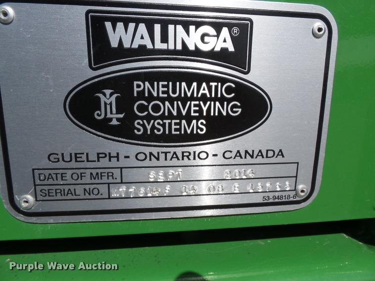 image for item K3468 2014 Walinga 7614 Grain-Vac vacuum