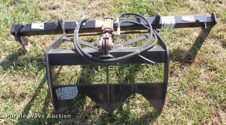 image for item K3703 Skid steer bucket grapple attachment