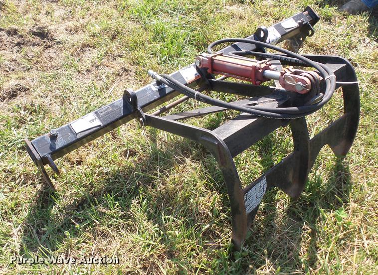 image for item K3703 Skid steer bucket grapple attachment