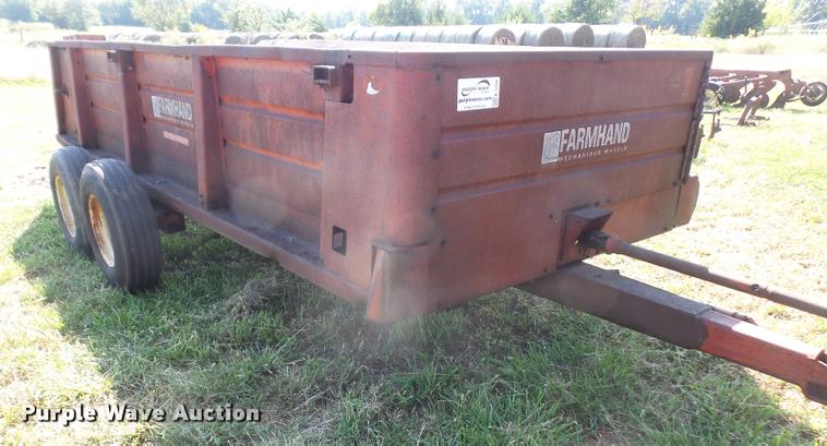image for item K3704 Farm Hand F45A manure spreader