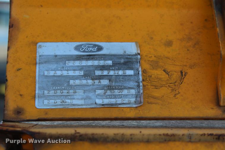image for item L4794 Ford 6610 tractor