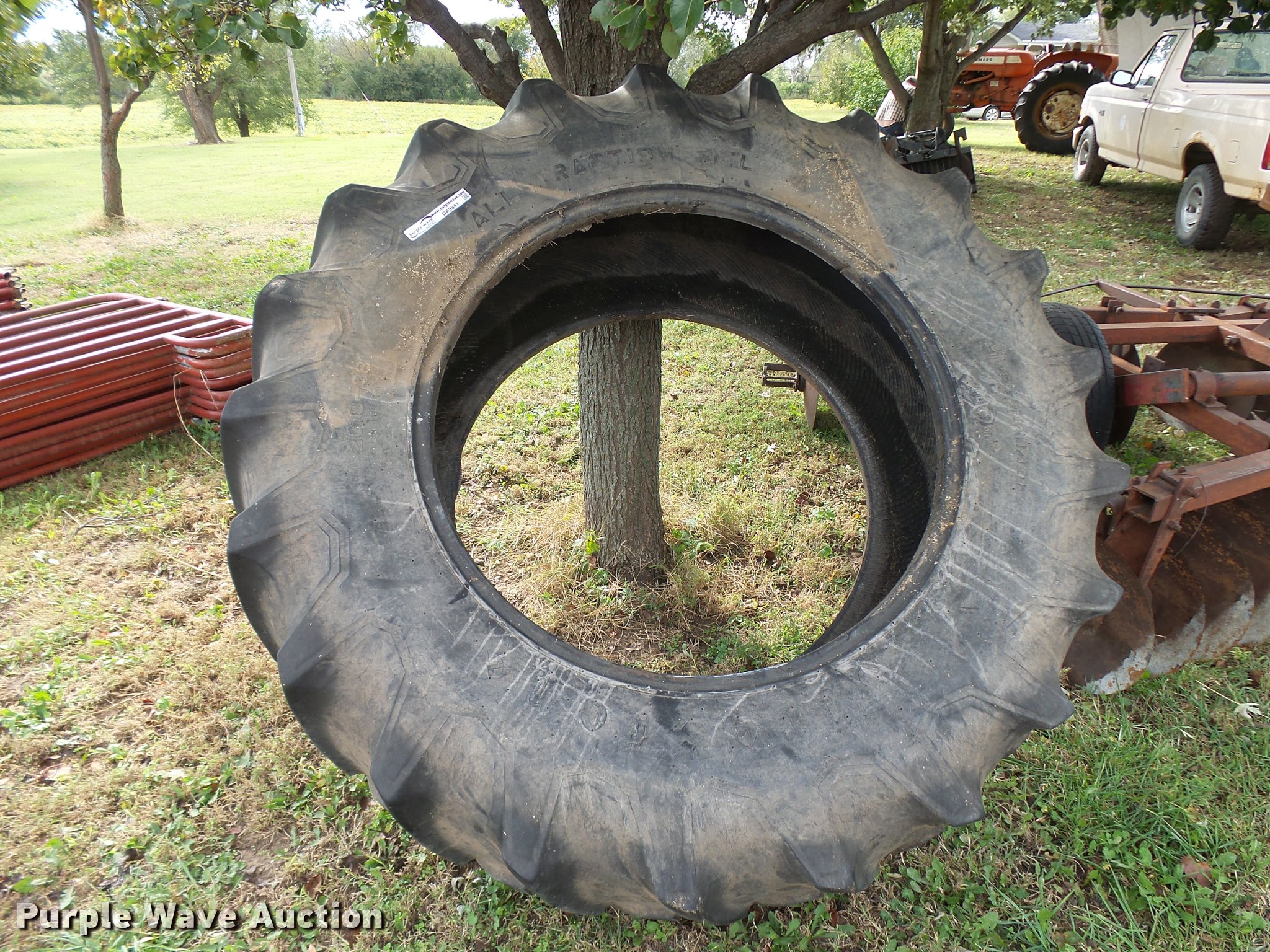 Firestone 20.838 tire in Mt. Hope, KS Item DA9841 sold Purple Wave