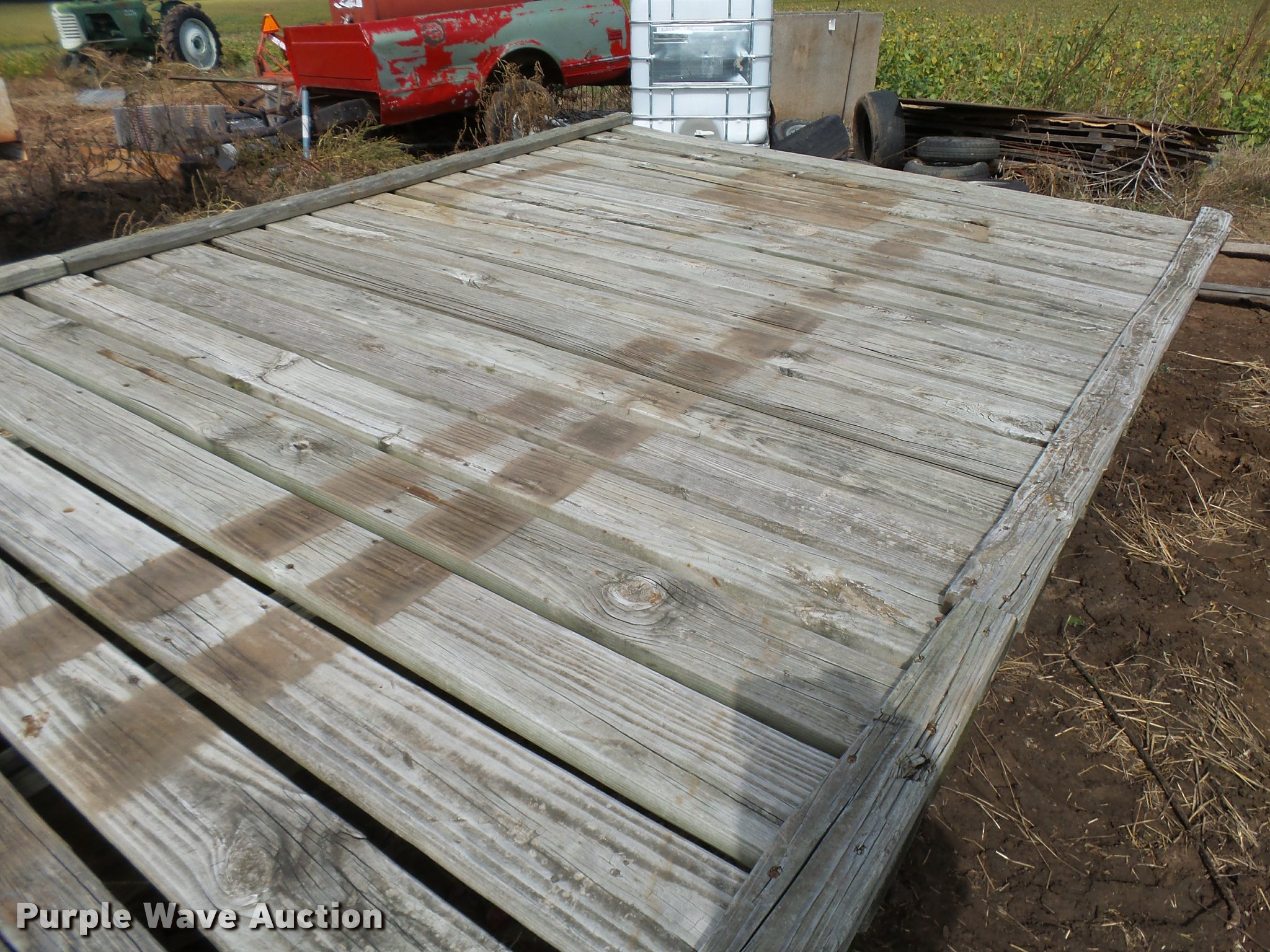 Trosco hay wagon in Mt. Hope, KS | Item DA9879 sold | Purple Wave