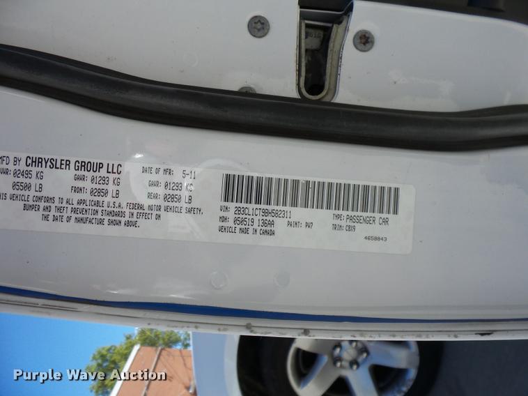 image for item AG9362 2011 Dodge Charger Police