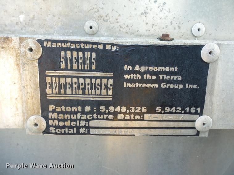 image for item BK9584 2003 Stearns instreem aerator