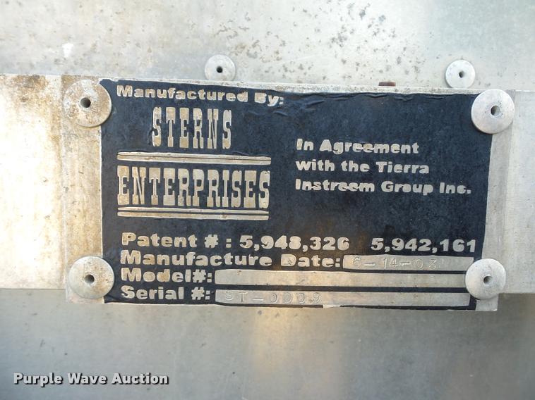 image for item BK9584 2003 Stearns instreem aerator