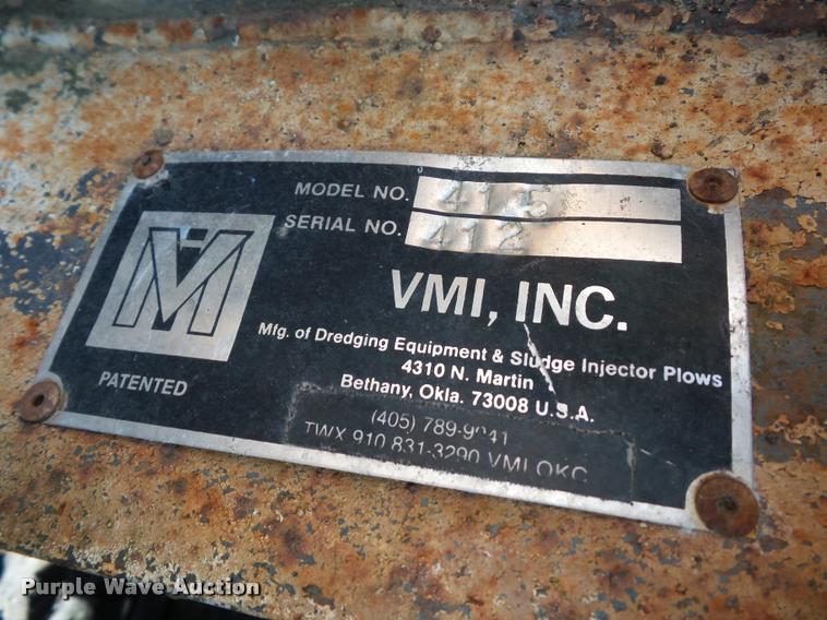 image for item BK9585 1989 VMI 415 mini dredge