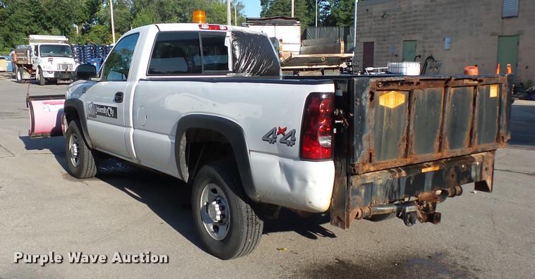 image for item BK9597 2006 Chevrolet Silverado 2500HD pickup truck