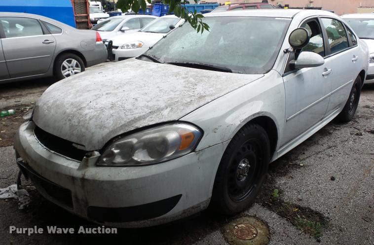 image for item BK9607 2012 Chevrolet Impala Police Cruiser