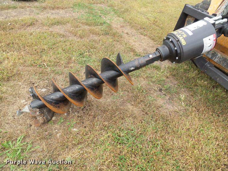 image for item BV9371 2016 New Holland X1475 skid steer auger