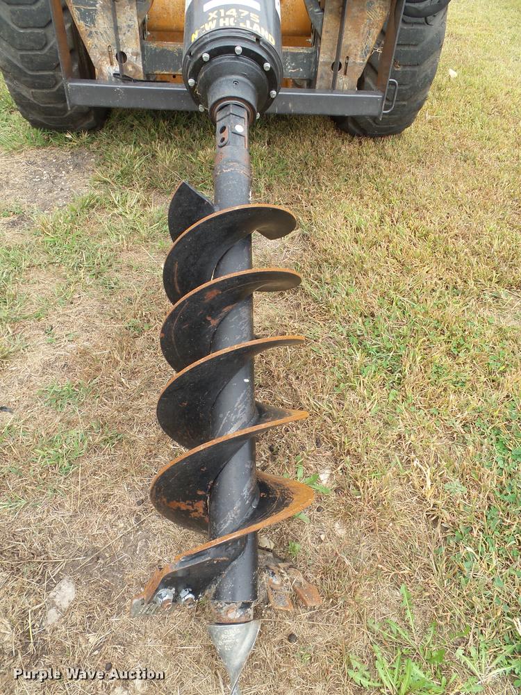 image for item BV9371 2016 New Holland X1475 skid steer auger