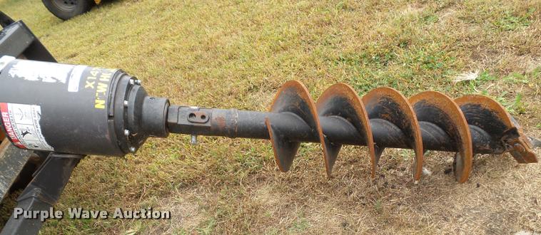 image for item BV9371 2016 New Holland X1475 skid steer auger