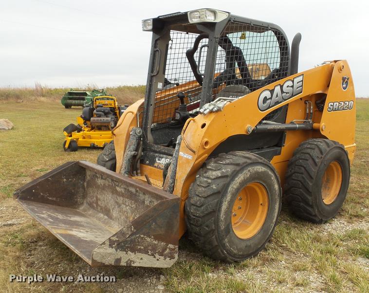 image for item BV9372 2012 Case SR220 skid steer