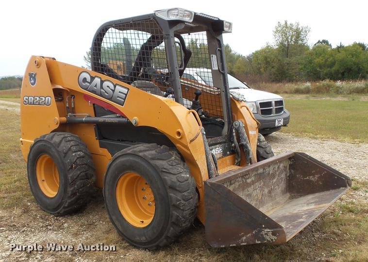 image for item BV9372 2012 Case SR220 skid steer