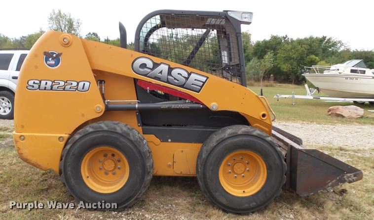 image for item BV9372 2012 Case SR220 skid steer