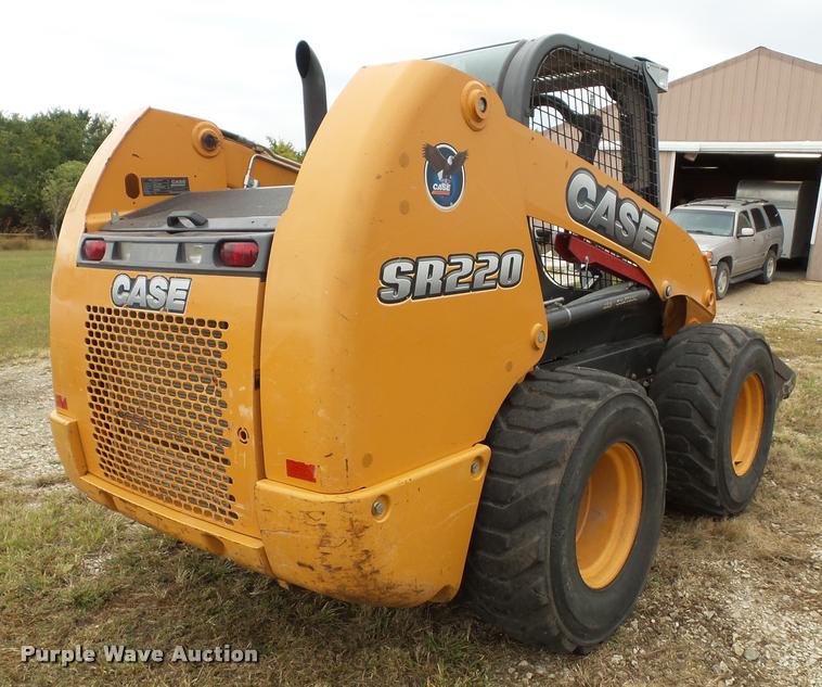 image for item BV9372 2012 Case SR220 skid steer