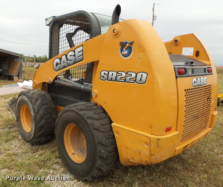image for item BV9372 2012 Case SR220 skid steer