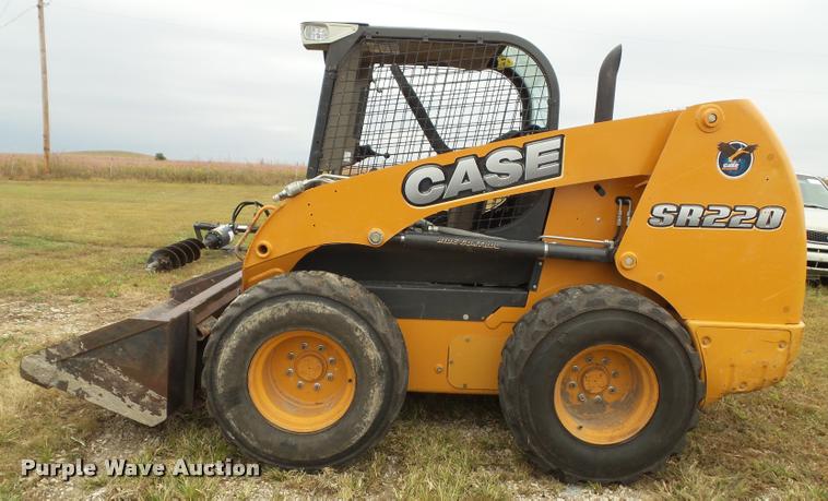 image for item BV9372 2012 Case SR220 skid steer