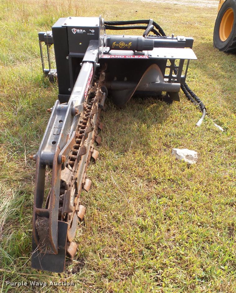 image for item BV9375 Bradco 625 skid steer trencher