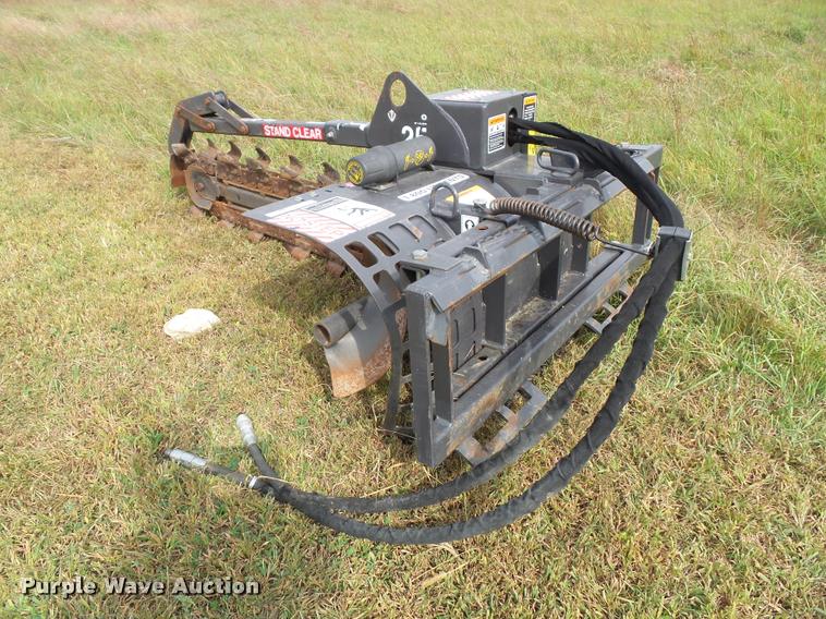 image for item BV9375 Bradco 625 skid steer trencher