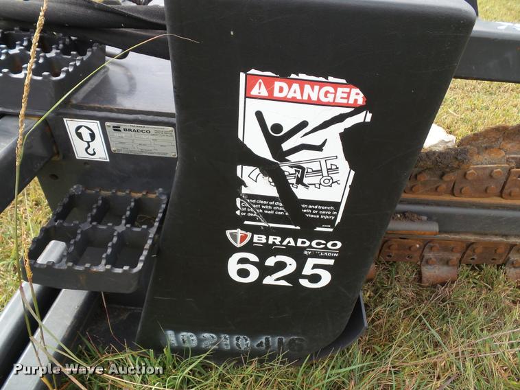 image for item BV9375 Bradco 625 skid steer trencher