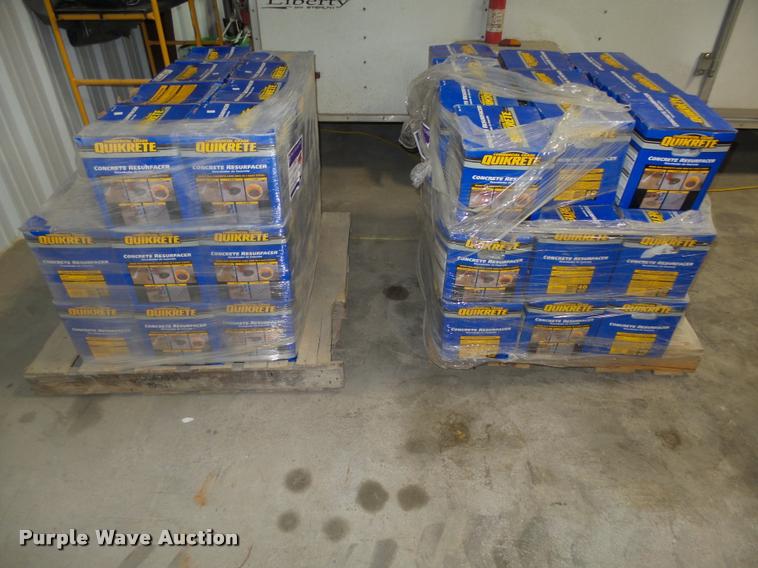 image for item BX9221 (66) boxes of Quikrete concrete resurfacer