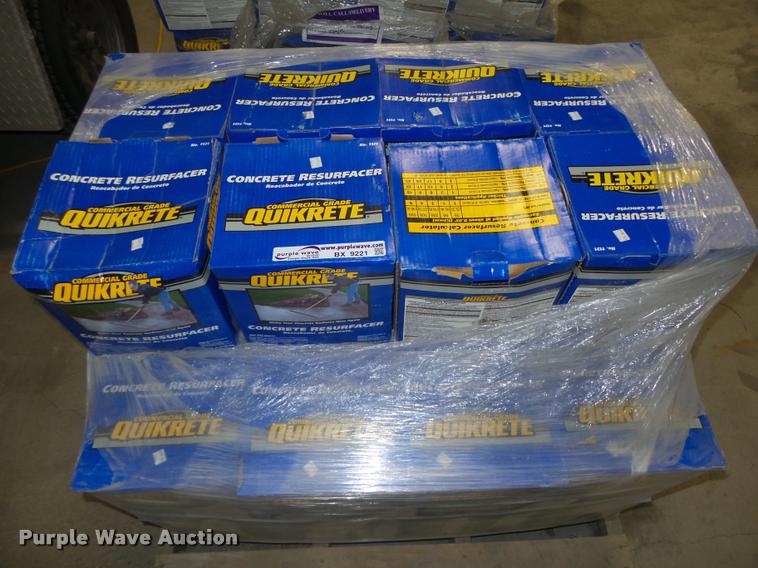 image for item BX9221 (66) boxes of Quikrete concrete resurfacer