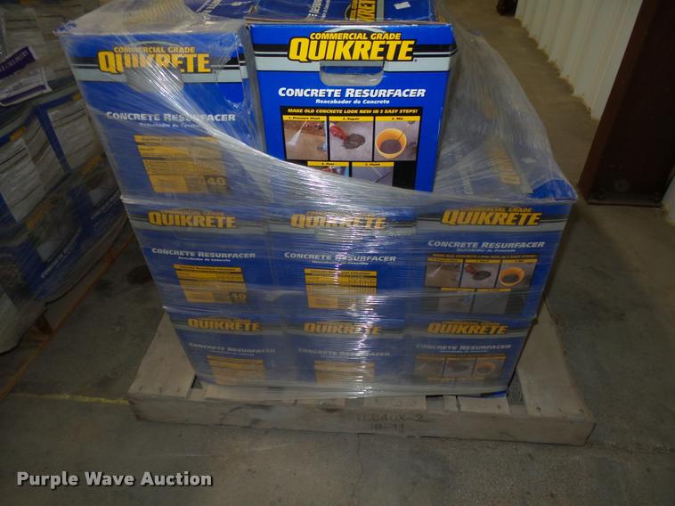 image for item BX9221 (66) boxes of Quikrete concrete resurfacer