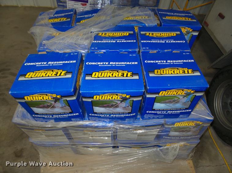 image for item BX9221 (66) boxes of Quikrete concrete resurfacer