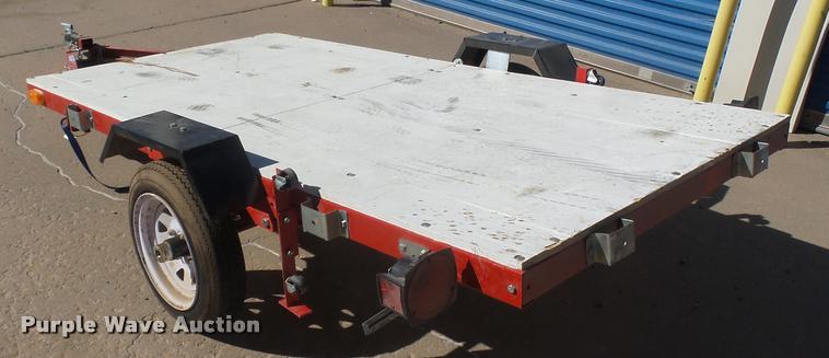 image for item BY9611 Long Chih Ind. folding utility trailer