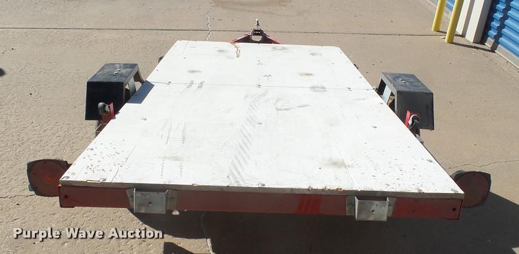 image for item BY9611 Long Chih Ind. folding utility trailer