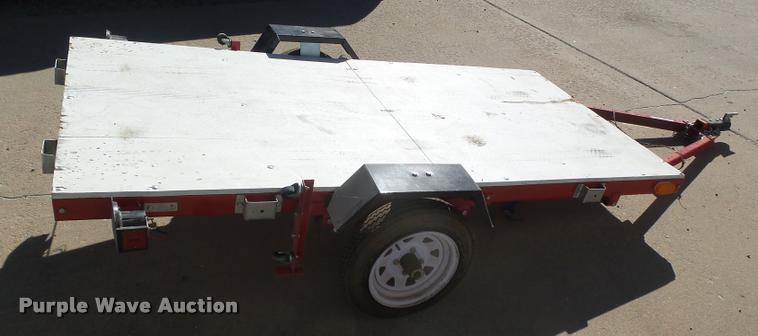 image for item BY9611 Long Chih Ind. folding utility trailer