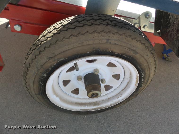 image for item BY9611 Long Chih Ind. folding utility trailer