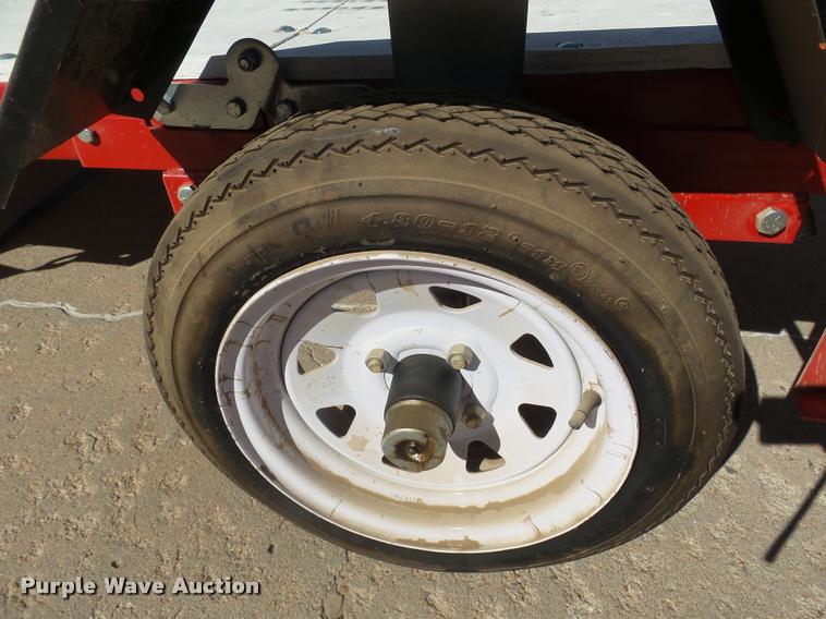 image for item BY9611 Long Chih Ind. folding utility trailer