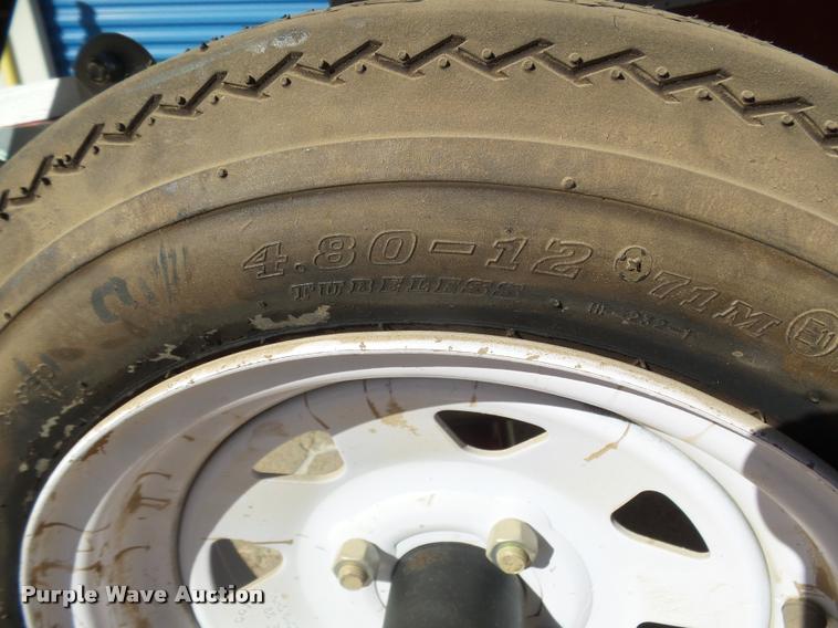 image for item BY9611 Long Chih Ind. folding utility trailer