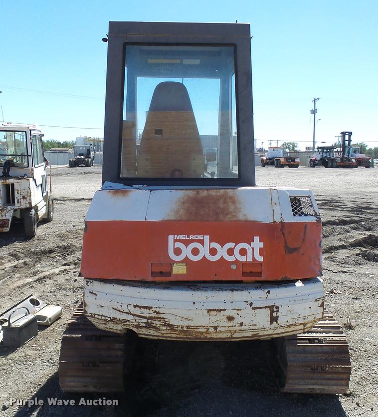image for item CA9952 Bobcat 116 compact excavator